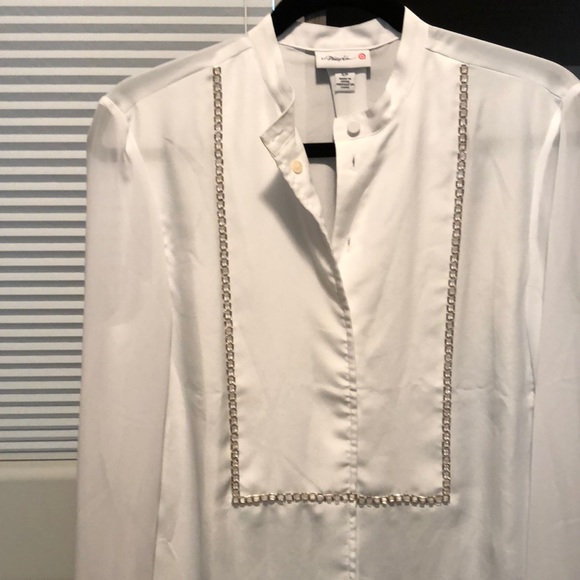 Button down blouse, NWT - Picture 3 of 5
